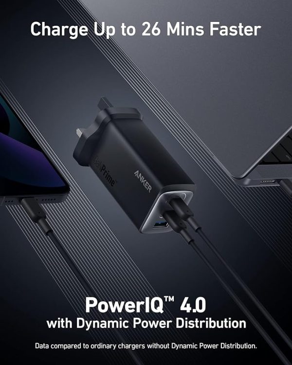 Anker 737 Charger Gan Prime 120W EU - Black - A2148312 - OP - Image 3