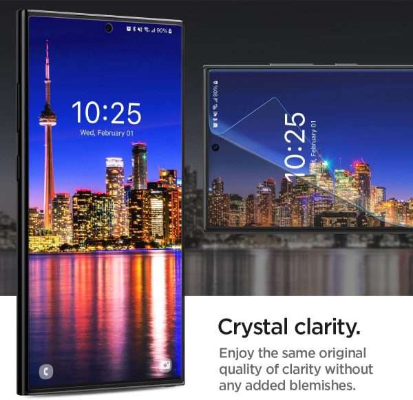 Galaxy S24 Ultra Neo Flex HD Protector By Spigen 2 Pack - AFL07494 - Clear - Image 4