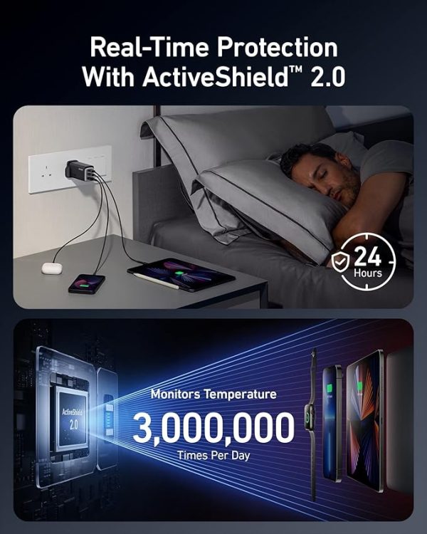 Anker 737 Charger Gan Prime 120W EU - Black - A2148312 - OP - Image 2