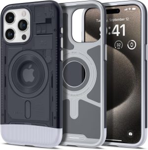 iPhone 15 pro max classic c1 case graphite spigen best price in pakistan