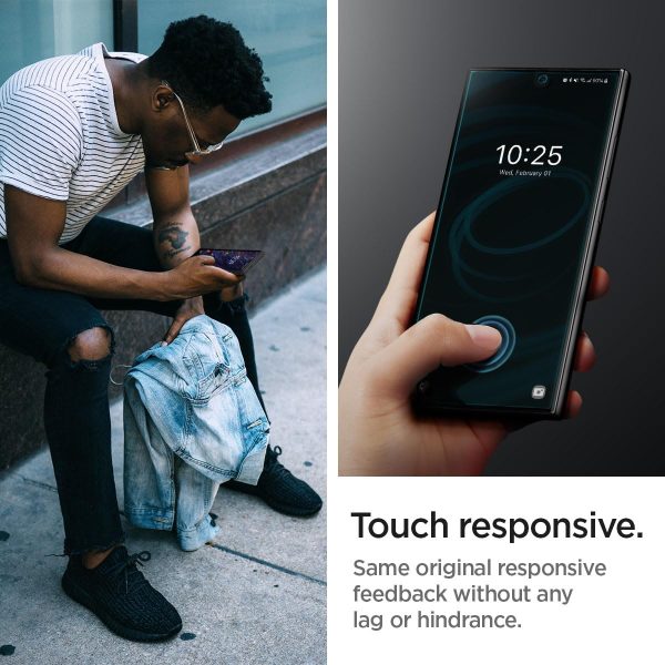 Galaxy S24 Ultra Neo Flex HD Protector By Spigen 2 Pack - AFL07494 - Clear - Image 3