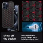 Apple iPhone 15 Pro Max Cryo Armor Case by Spigen - Cryo Red - ACS06604 - Image 5