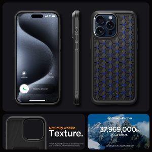 Apple iPhone 15 Pro Max Cryo Armor Case by Spigen - Cryo Blue - ACS06603 - Image 2