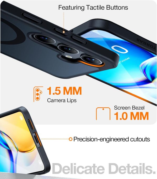 Galaxy S24 UPRO PStand Series Case by Torras - Black - Image 4