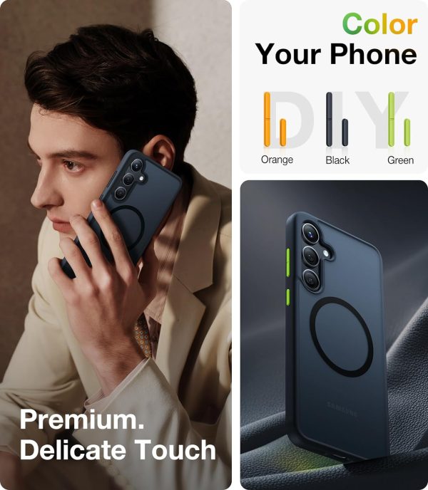 71rlmVdGQqL._AC_SL1500_ Galaxy S24 Guardian Magsafe Series Case by Torras - Black - Image 3