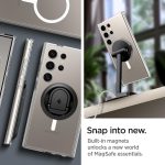 Ultra Hybrid Metal Ring MagFit Designed for Galaxy S24 Ultra Case - ACS07297 - White - Image 6