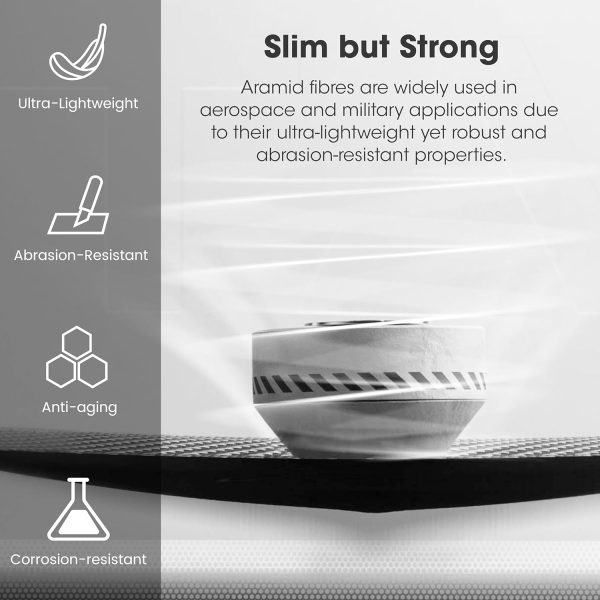 Galaxy S24 PITAKA MagEZ Case 5 Aramid Fiber Case - Black / Grey Twill - Image 8