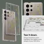UItra Hybrid Case By Spigen Galaxy S24 Ultra - ACS07547 - Clear Digital Camo - Image 4