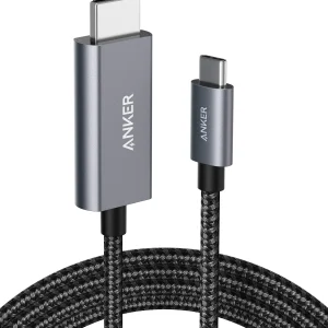 Anker 311 USB-C to HDMI Braided Cable - 1.8M - Black - A8730H11
