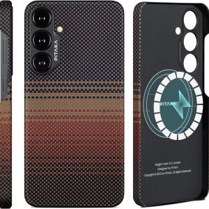 galaxy s24 sunset case pitaka carbon fiber best price in apksitana