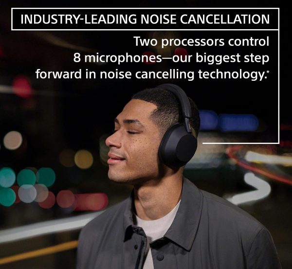 81V1VCLb4oL._AC_SL1500_ Sony WH-1000XM5 The Best Wireless Noise Canceling Headphones with Auto Noise Canceling Optimizer Crystal Clear Hands-Free Calling and Alexa Voice Control - Black - Image 11
