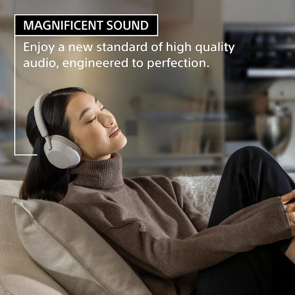 81gW2Vb93RL._AC_SL1500_ Sony WH-1000XM5 The Best Wireless Noise Canceling Headphones with Auto Noise Canceling Optimizer Crystal Clear Hands-Free Calling and Alexa Voice Control - Black - Image 10