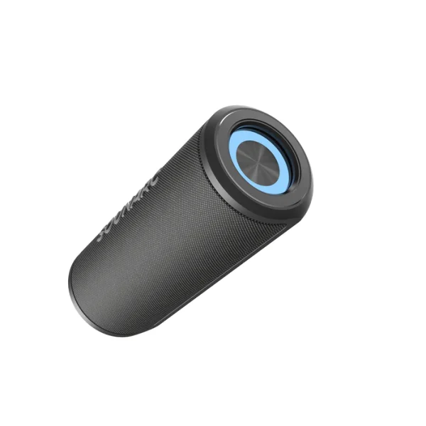 P4-3 Sounarc P4 20W Portable Cylindrical Speaker with 20W Stereo Sound, Various Lightning Model, 3000 man Battery & more - Black - Image 2