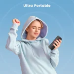 Sounarc P4 20W Portable Cylindrical Speaker with 20W Stereo Sound, Various Lightning Model, 3000 man Battery & more - Black - Image 10