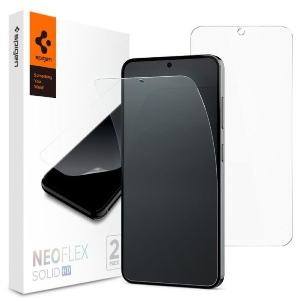 galaxy s24 neo flex flexible screen protector with working fingerprint best price in pakistan original spigen only