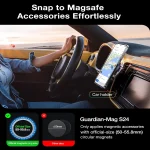 Galaxy S24 Diamond Magsafe Series Case by Torras - Clear - Image 7