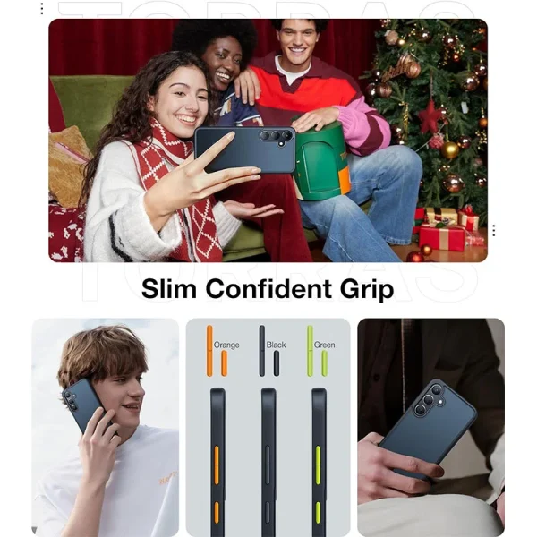 Galaxy S24 Guardian Series Case by Torras - Black - Image 3