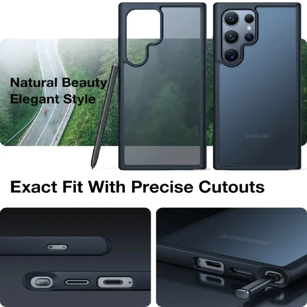 Galaxy S24 Ultra Guardian Series Case by Torras - Black - Image 4