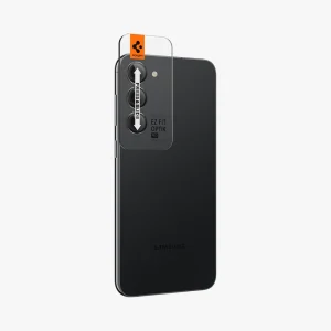 Galaxy S24 Optik Pro Camera Lens Protector EZ Fit By Spigen 2 Pack - AGL05962 - Black - Image 4