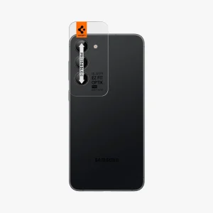 Galaxy S24 Optik Pro Camera Lens Protector EZ Fit By Spigen 2 Pack - AGL05962 - Black - Image 5