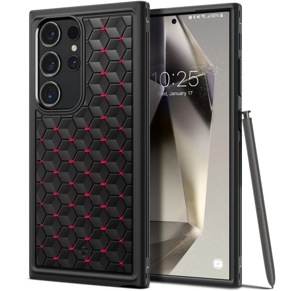 galaxy s24 ultra cryo armor red by spigen best price in pakistan galaxy s24 ultra cryo armor case by spigen best price in Pakistan shockproof material