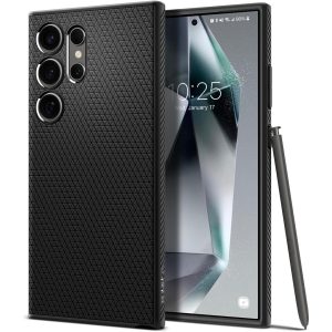 galaxy s24 ultra liquid air case matte black best price in pakistan spigen