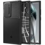 Galaxy S24 Ultra Optik Armor Case By Spigen - ACS07313 - Black
