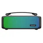 SOUNARC P3 Bluetooth Portable Speaker with 16W Stereo Sound, Various LED Modes, 7 Hours of Playtime - Black