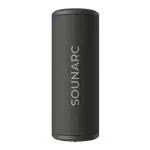 Sounarc P4 20W Portable Cylindrical Speaker with 20W Stereo Sound, Various Lightning Model, 3000 man Battery & more - Black