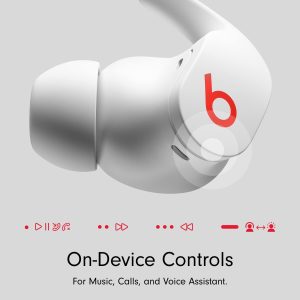 Beats Studio Fit Pro True Wireless Noise Cancelling In-Ear Earbuds - White - Image 4