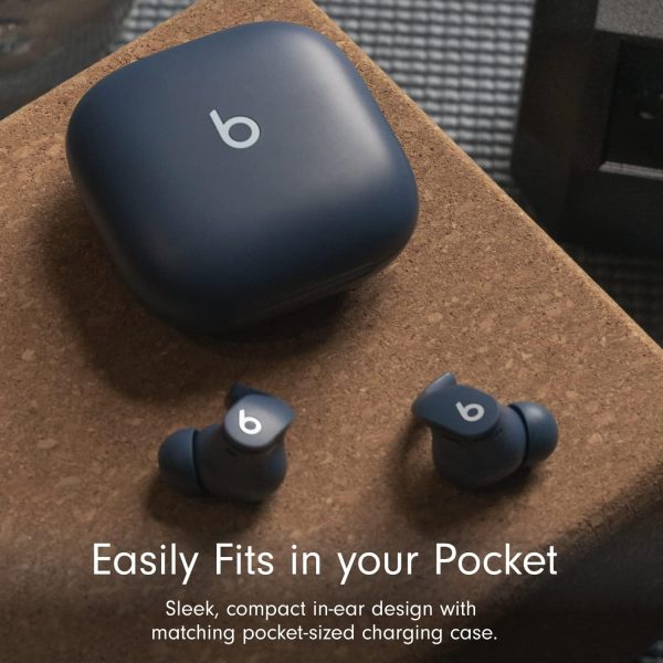 71nZXKTWXqL._AC_SL1500_ Beats Studio Fit Pro True Wireless Noise Cancelling In-Ear Earbuds - Blue - Image 2