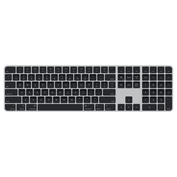 apple_magic_keyboard_with_touch_id_and_numeric_keypad_-_black_keys_1-_tejar Apple Magic Keyboard with Touch ID and Numeric Keypad Black Keys - MMR3LLA - Image 1