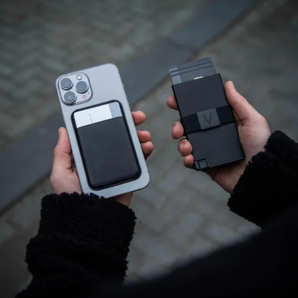 Villantto Aluminum Smart Wallet - Classic Black - Image 5
