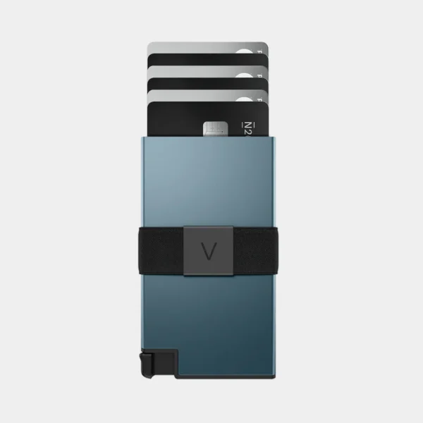 21 Villantto Aluminum Smart Wallet - Pacific Blue - Image 1