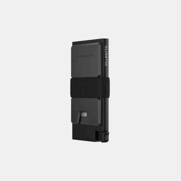 Villantto Aluminum Smart Wallet - Classic Black - Image 4