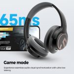 SoundPEATS Space Hybrid Active Noise Cancelling Headphones Wireless - Black - GC - Image 2