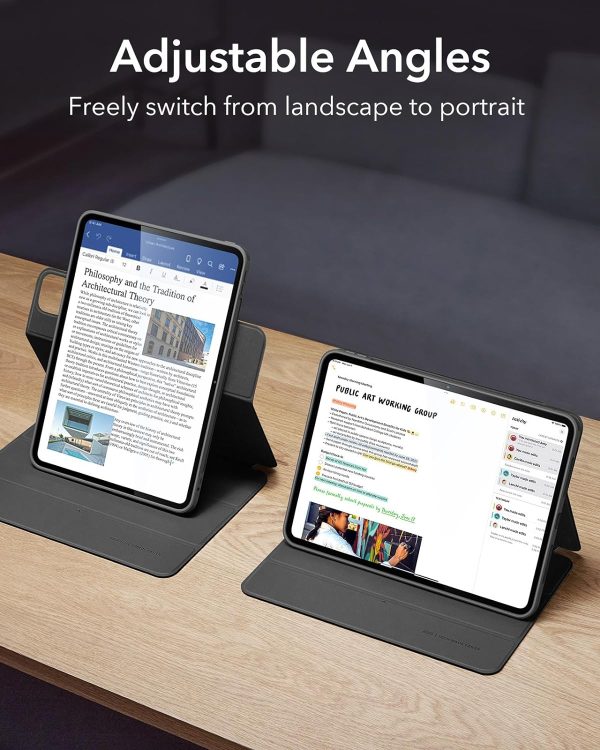 iPad Pro 11 2024 Rebound Hybrid Case 360 by ESR - Black - Image 6