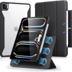 iPad Pro 13 2024 Rebound Hybrid Case 360 by ESR - Black