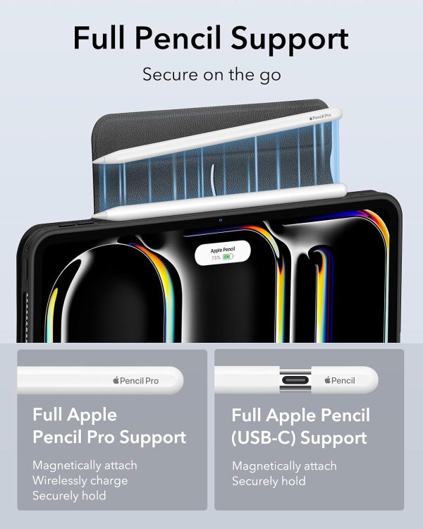 iPad Pro 11 2024 Rebound Hybrid Case 360 by ESR - Black - Image 3