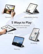 iPad Air 13 M2  / M3 ESR Rebound Hybrid Case 360 - Grey - Image 8