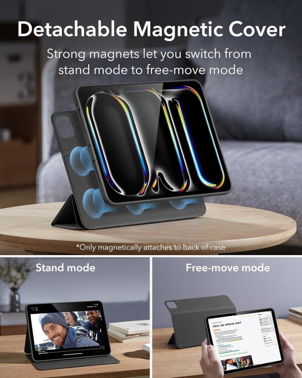 iPad Pro 11 2024 Rebound Hybrid Case 360 by ESR - Black - Image 7