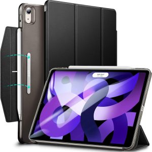 iPad Air 11 2024 Ascend Trifold Case Compatible with also compatible with iPad Air 10.9 5th / 4th Gen - Black best price in pakistan