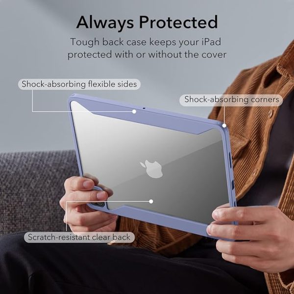 iPad Pro 11 2024 Rebound Hybrid Case 360 by ESR - Lavender - Image 2