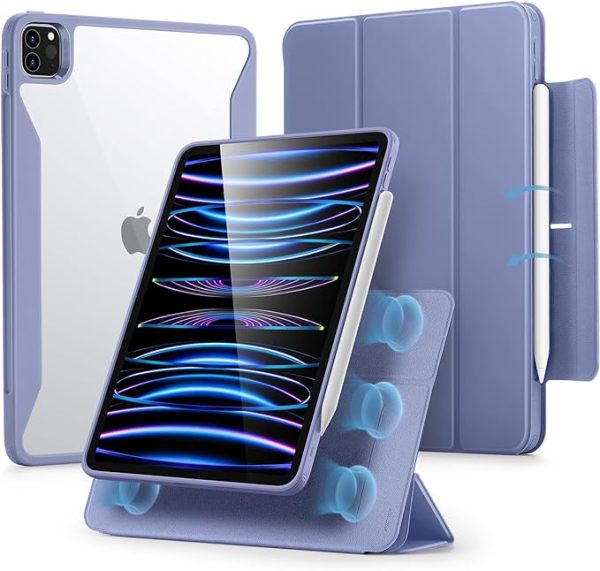 iPad Pro 11 2024 Rebound Hybrid Case 360 by ESR - Lavender available with best price in Pakistan.