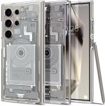 UItra Hybrid Case By Spigen Case for Galaxy S24 Ultra - ACS07294 - Zero One White best price in pakistan