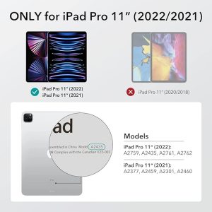 iPad Pro 11 2024 Rebound Hybrid Case 360 by ESR - Lavender - Image 6