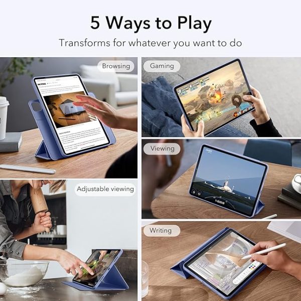 iPad Pro 11 2024 Rebound Hybrid Case 360 by ESR - Lavender - Image 3