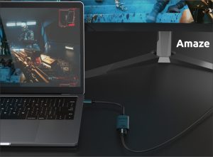 AMAZE A130 Type C to HDMI 8k Adapter - Black - BIS - Image 2