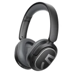 Soundpeats A8 Noise-Cancelling Headset Wireless Bluetooth Enc Head-Mounted Earphone Custom Low Latency Headphones For Gamer - Black - GC