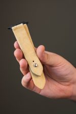 Waji's Apple Watch Strap - Suede Leather Strap 49 mm / 46 mm / 45 mm / 44 mm / 42 mm - Lemon Yellow - AMT-LEYSUE-AWS-02 - Image 4